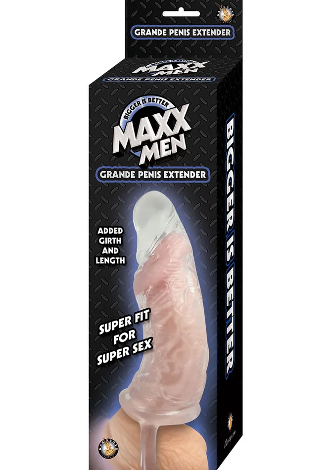 Maxx Men Grande Penis Extender Clear Maxx Men Male Sex Toys