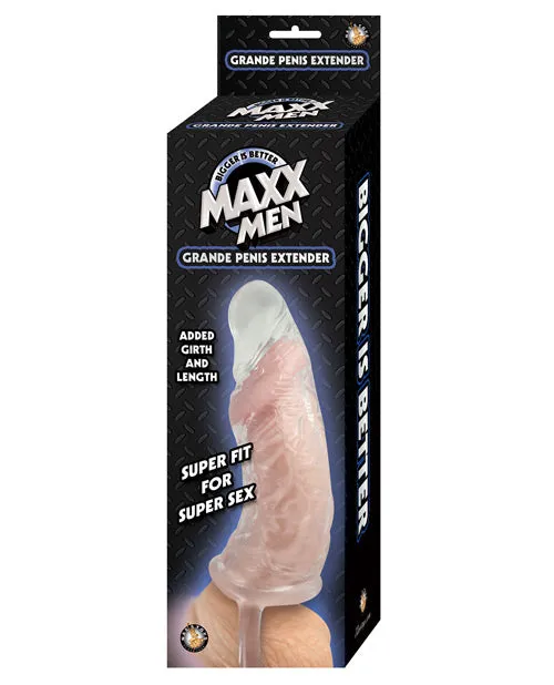 Maxx Men Grande Penis Extender Clear Maxx Men Male Sex Toys