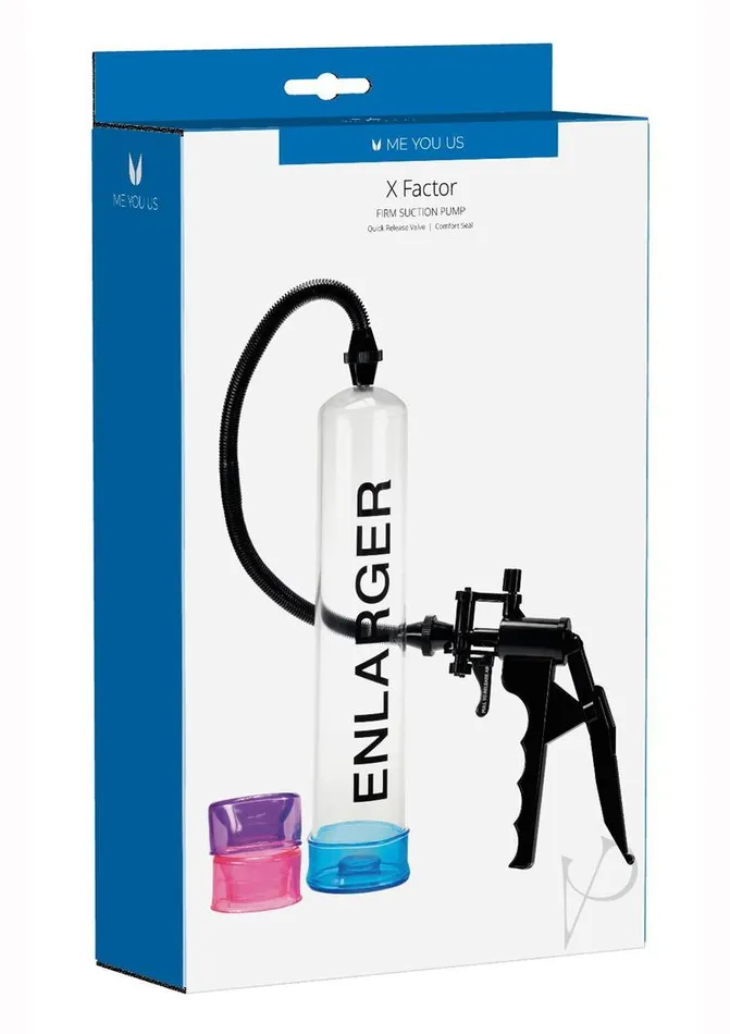 ME YOU US X Factor Penis Pump Clear Me You Us Male Sex Toys