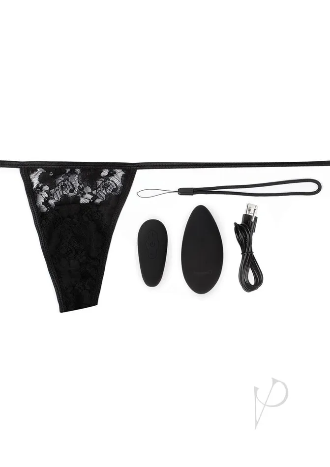 My Secret Premium Ergonomic Rechargeable Panty Vibe Set with Remote Control Black My Secret Female Sex Toys My Secret Premium Ergonomic Rechargeable Panty Vibe Set with Remote Control Black My Secret Female Sex Toys