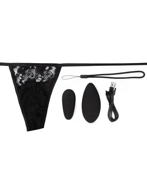 My Secret Premium Ergonomic Rechargeable Panty Vibe Set with Remote Control Black My Secret Female Sex Toys My Secret Premium Ergonomic Rechargeable Panty Vibe Set with Remote Control Black My Secret Female Sex Toys
