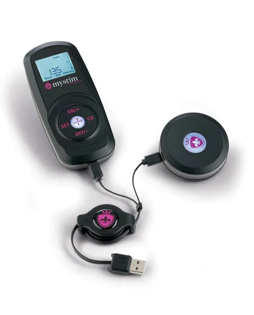 Mystim Cluster Buster Wireless eStim Starter Kit Black Mystim Anal Mystim Cluster Buster Wireless eStim Starter Kit Black Mystim Anal