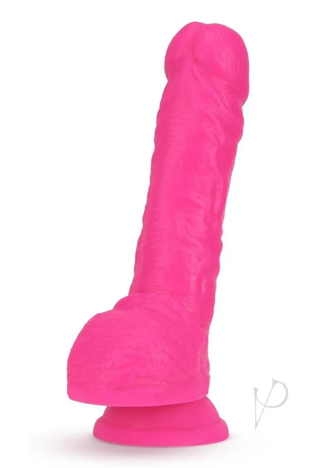 Neo Dildos Neo Dual Density Dildo 9in Neon Pink Neo Dildos Neo Dual Density Dildo 9in Neon Pink