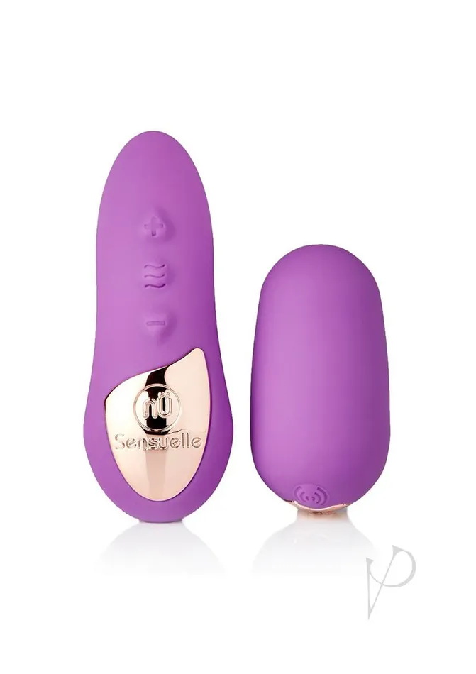 Nu Sensuelle Female Sex Toys Nu Sensuelle Petite Rechargeable Egg with Remote Control Purple