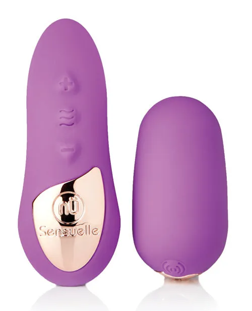 Nu Sensuelle Female Sex Toys Nu Sensuelle Petite Rechargeable Egg with Remote Control Purple