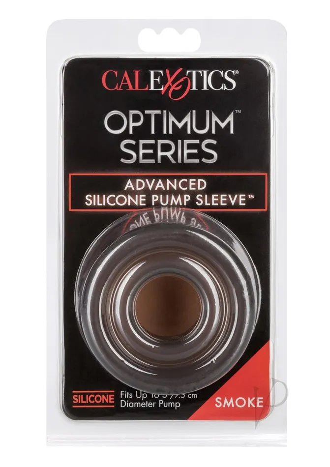 Optimum Series Advanced Silicone Pump Sleeve Smoke Optimum Series Male Sex Toys Optimum Series Advanced Silicone Pump Sleeve Smoke Optimum Series Male Sex Toys