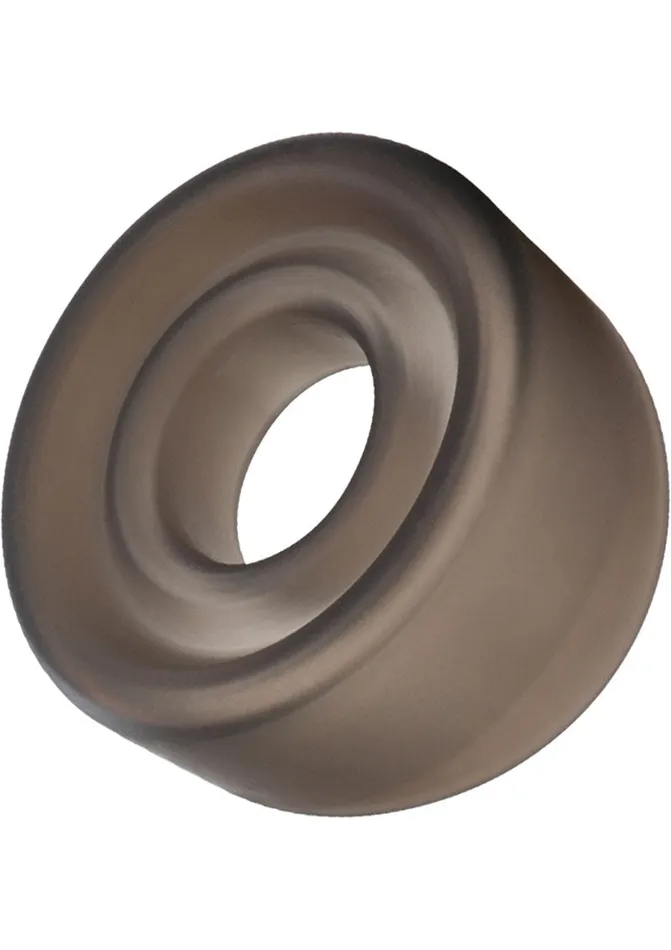 Optimum Series Advanced Silicone Pump Sleeve Smoke Optimum Series Male Sex Toys