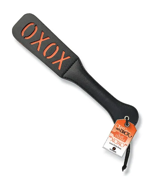 Orange Is The New Black Slap Paddle XOXO Orange Is The New Black Anal