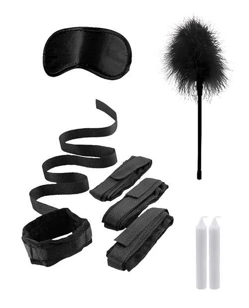 Ouch Anal Ouch Bed Bindings Restraint Kit Black Ouch Anal Ouch Bed Bindings Restraint Kit Black