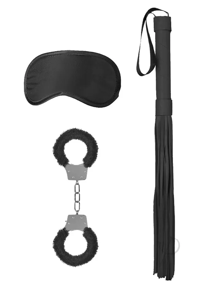Ouch Couples Ouch Kits Introductory Bondage Kit 1 3 piece kit Black