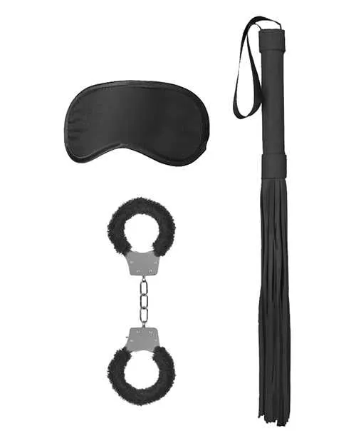 Ouch Couples Ouch Kits Introductory Bondage Kit 1 3 piece kit Black