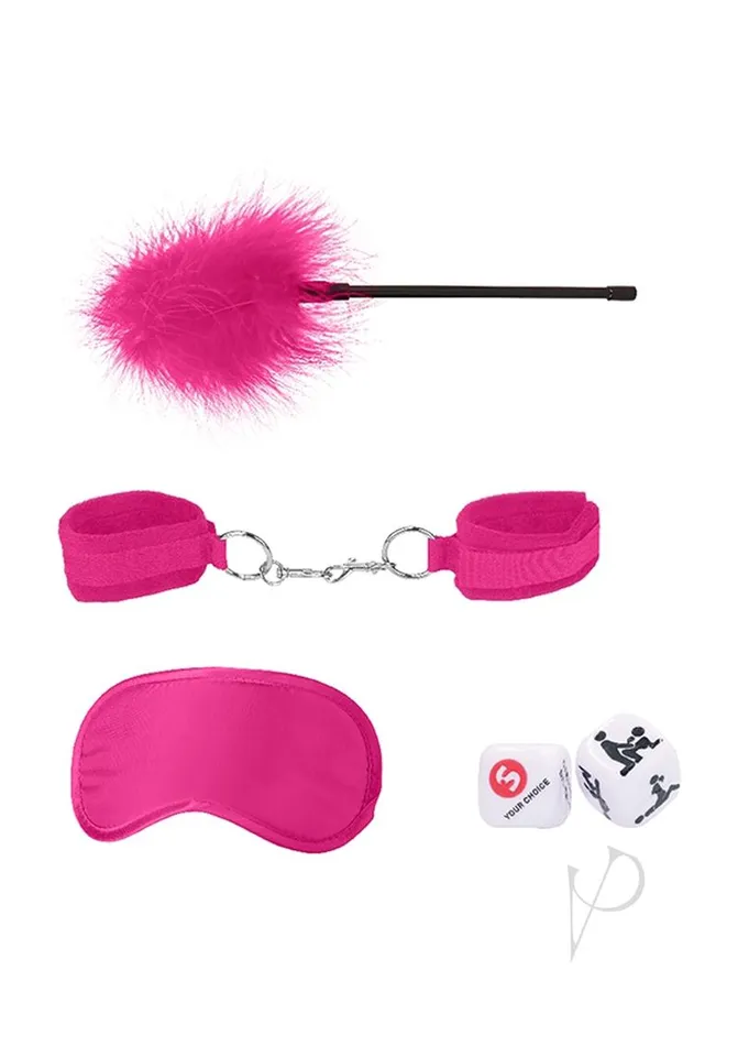 Ouch Couples Ouch Kits Introductory Bondage Kit 2 4 piece kit Pink