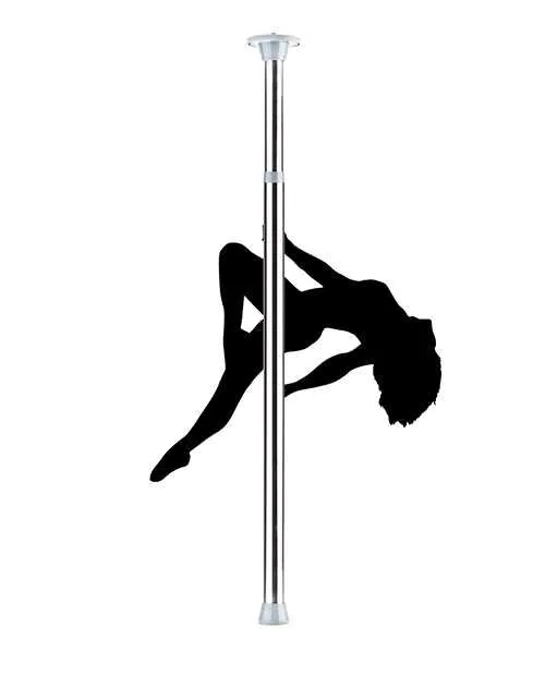 Ouch Dildos Shots Ouch Dance Pole Silver