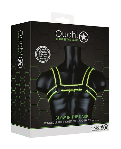 Ouch Female Sex Toys Ouch Chest Bulldog Harness Glow in the Dark LargeXLarge Green Ouch Female Sex Toys Ouch Chest Bulldog Harness Glow in the Dark LargeXLarge Green