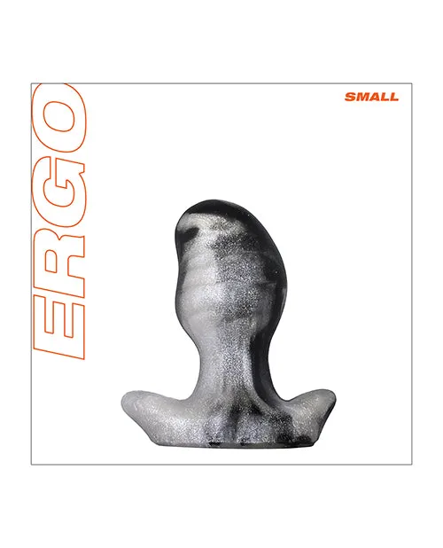 Oxballs Ergo Buttplug Small Platinum Swirl Oxballs Male Sex Toys