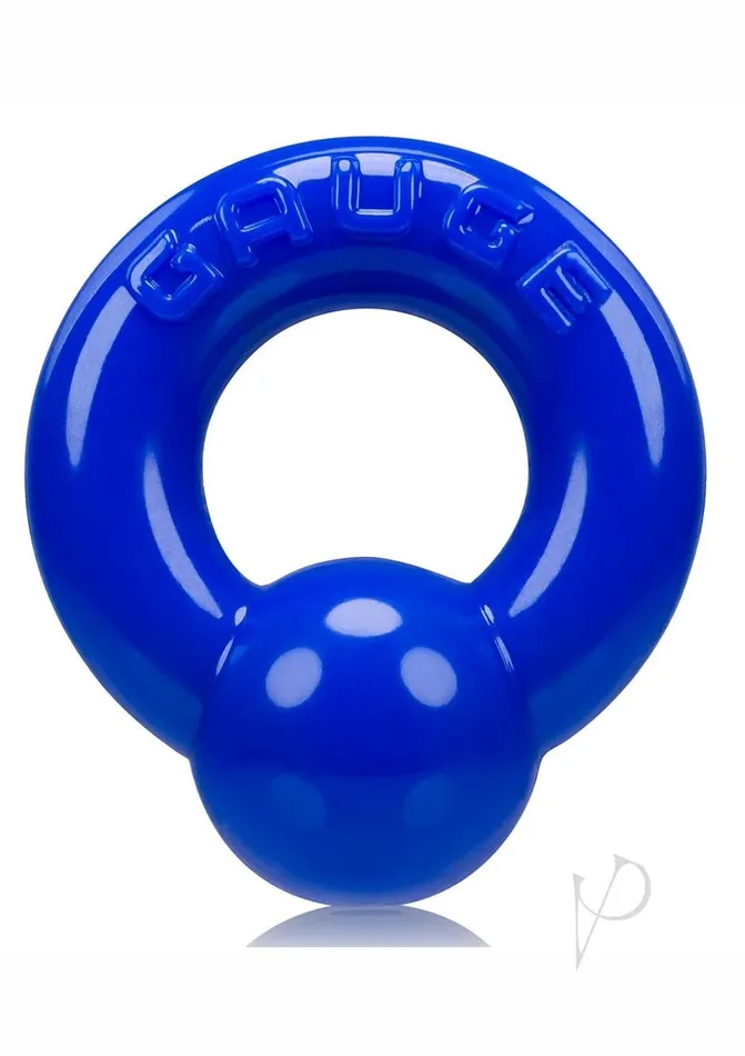 Oxballs Gauge Super Flex Cock Ring Blue Oxballs Male Sex Toys