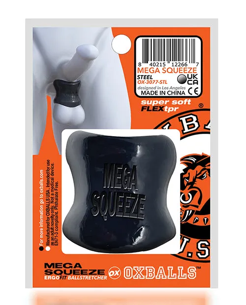 Oxballs Mega Squeeze Ergofit Ballstretcher Black Oxballs Anal