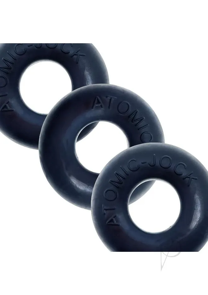 Oxballs Ringer Plus Silicone Cock Ring 3 Pack Night Edition Oxballs Male Sex Toys