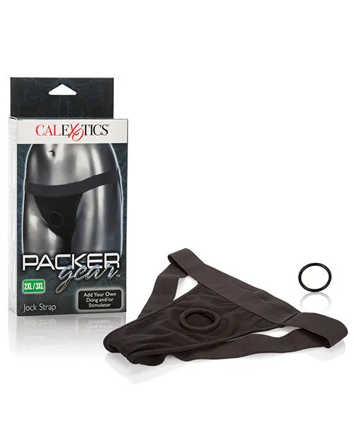 Packer Gear Jock Strap Harness 2XLarge3XLarge Black Packer Gear Anal