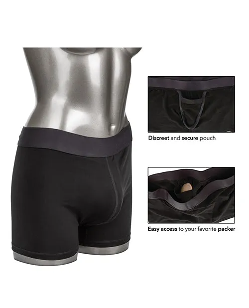 Packer Gear Packer Gear Boxer Brief with Packing Pouch XL2XL Black Female Sex Toys