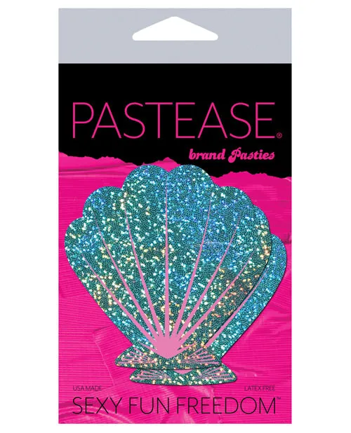 Pastease Vibrators Pastease Premium Glitter Shell Seafoam Green and Pink OS Pastease Vibrators Pastease Premium Glitter Shell Seafoam Green and Pink OS