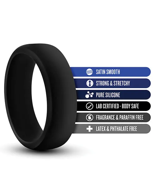 Performance Male Sex Toys Performance Silicone Go Pro Cock Ring Black
