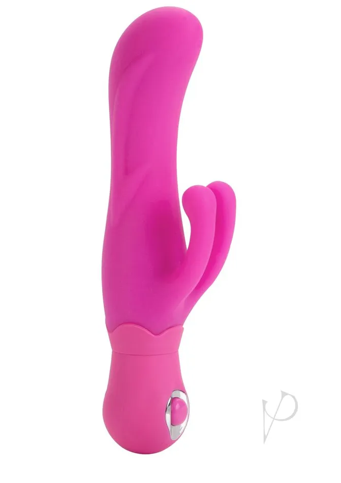 Personality Vibes Double Dancer Silicone Rabbit Vibrator Pink Vibrators