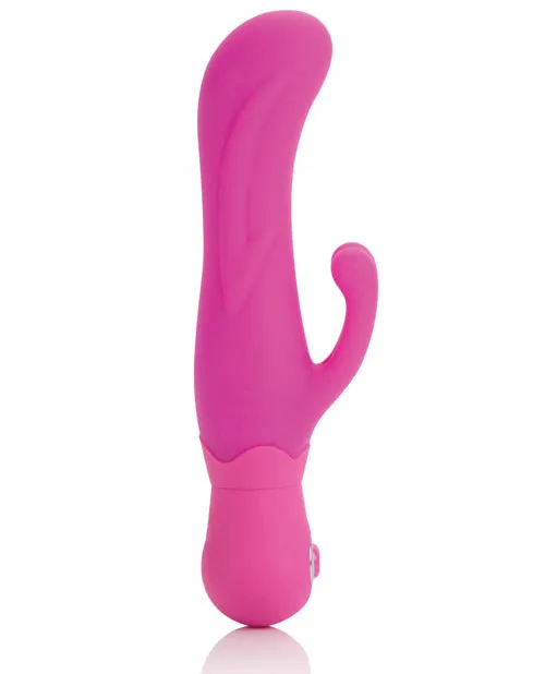 Personality Vibes Double Dancer Silicone Rabbit Vibrator Pink Vibrators