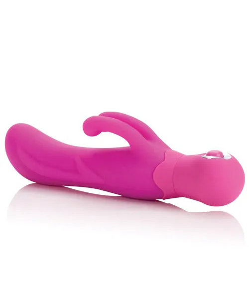 Personality Vibes Double Dancer Silicone Rabbit Vibrator Pink Vibrators