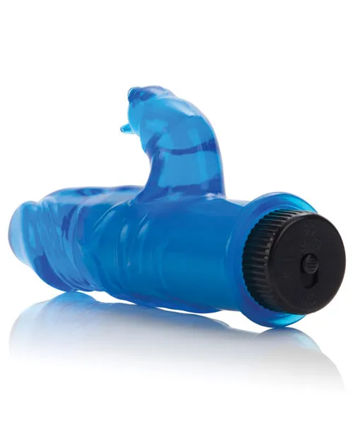 Personality Vibes Vibrators Crystal Playmate Dual Vibrating Rabbit Vibrator Blue Personality Vibes Vibrators Crystal Playmate Dual Vibrating Rabbit Vibrator Blue