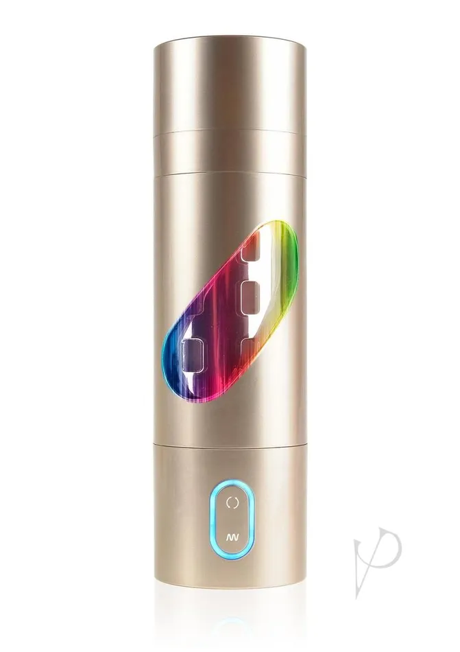 Pipedream Extreme Toyz Rechargeable RotoBator Ass Masturbator Butt GoldClearMulti Pipedream Extreme Toyz Male Sex Toys