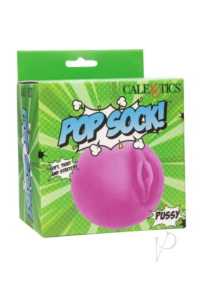 Pop Sock Male Sex Toys Pop Sock Pussy Stroker Purple