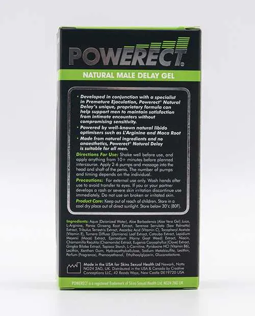 Powerect Powerect Natural Delay Serum 30ml Vibrators