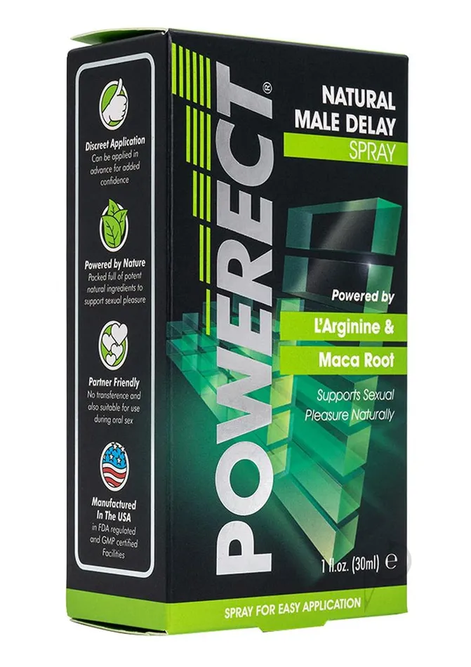 Powerect Vibrators Powerect Natural Delay Spray 30ml