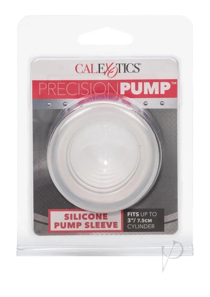 Precision Pump Male Sex Toys Precision Pump Silicone Pump Sleeve Clear