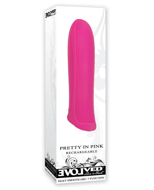 Pretty In Pink Rechargeable Bullet Pink Evolved Vibrators