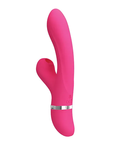 Pretty Love Vibrators Pretty Love Willow Sucking Rabbit Pink