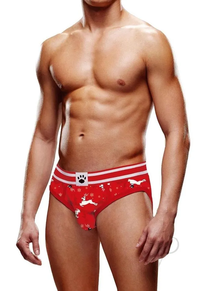 Prowler Anal Prowler Reindeer Brief Medium RedBlack