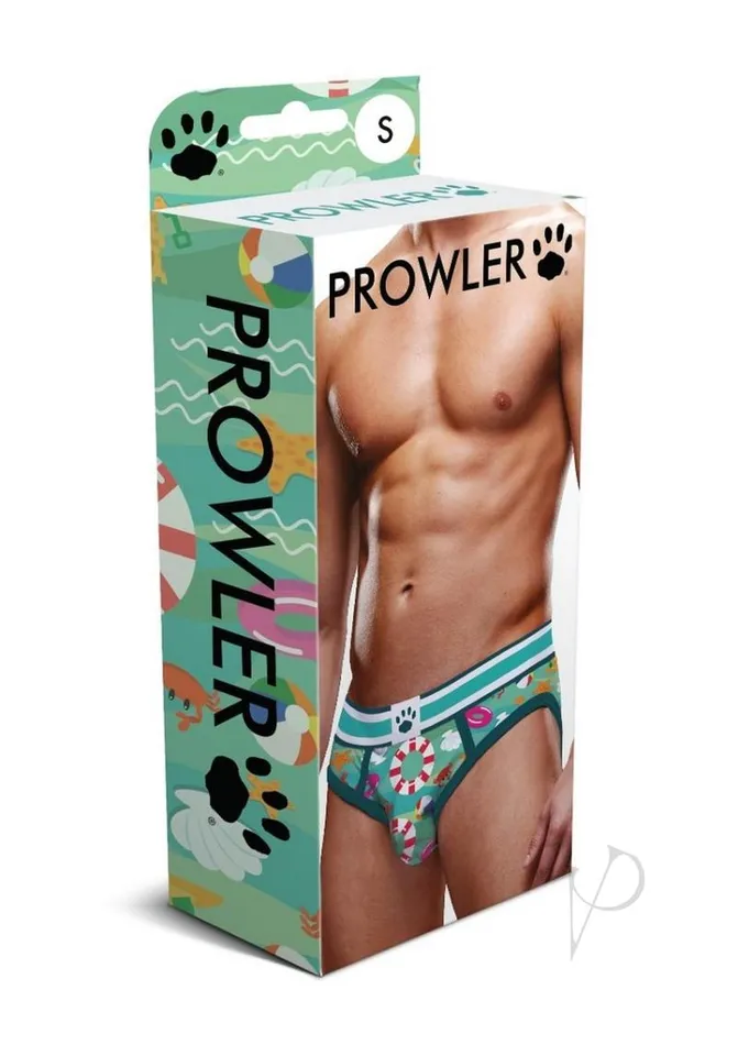 Prowler Female Sex Toys Prowler Beach Open Brief XXL Aqua