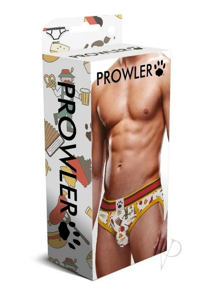 Prowler Prowler Berlin Brief Medium WhiteOrange Female Sex Toys