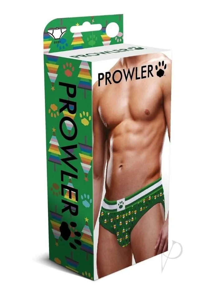 Prowler Prowler Christmas Tree Brief XL GreenRainbow Female Sex Toys