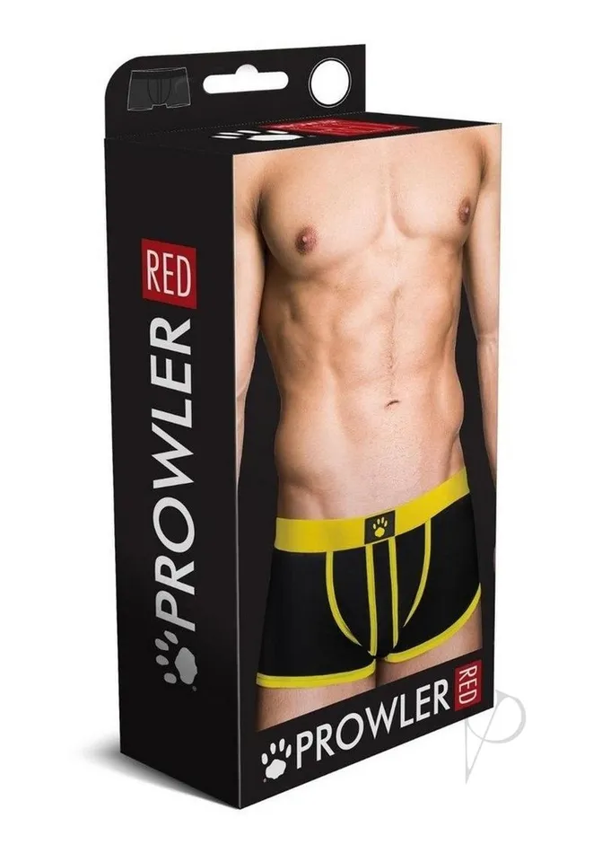 Prowler RED AssLess Trunk Medium YellowBlack Prowler Red Anal