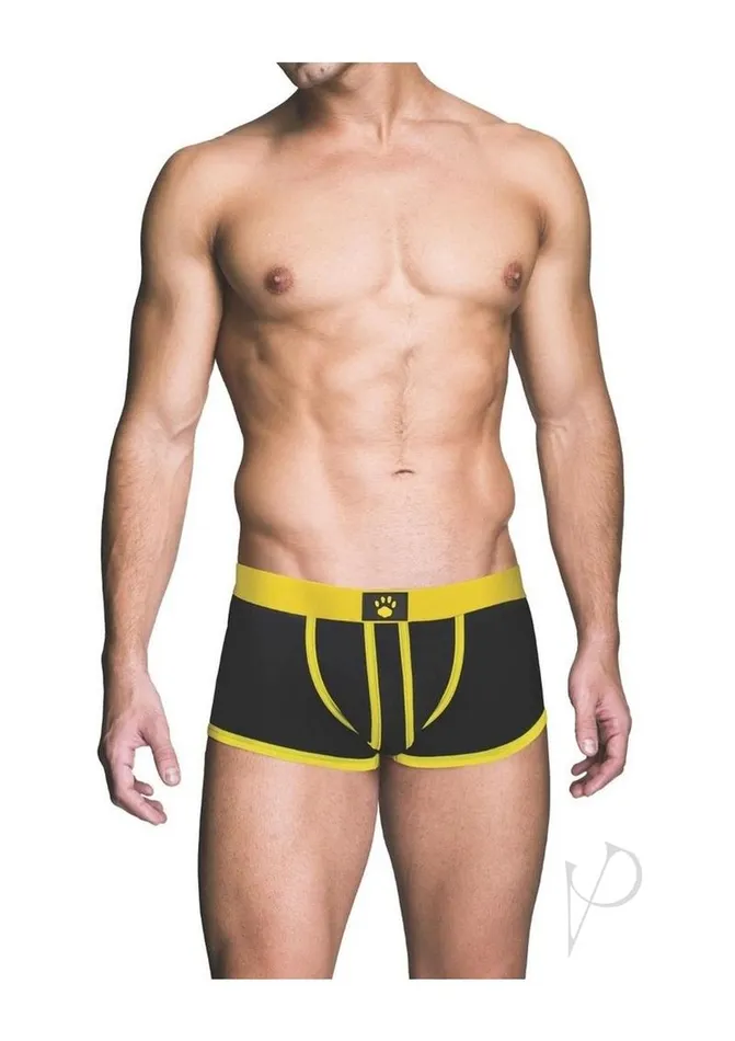 Prowler RED AssLess Trunk Medium YellowBlack Prowler Red Anal