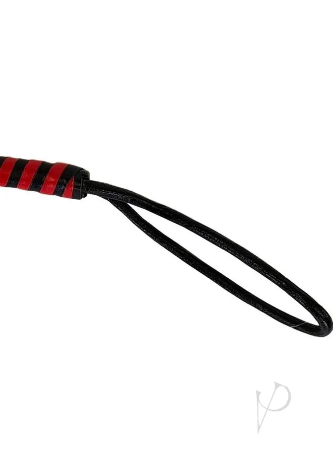 Prowler RED Heavy Duty Flogger BlackRed Prowler Red Anal