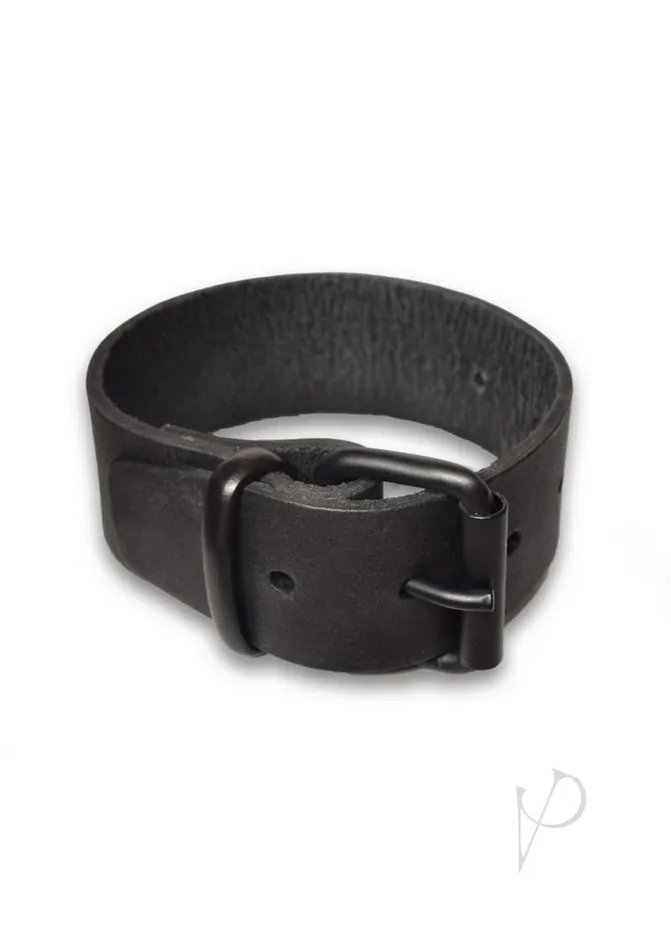 Prowler Red Restraints Prowler RED Leather Buckle Bicep Band Large Black