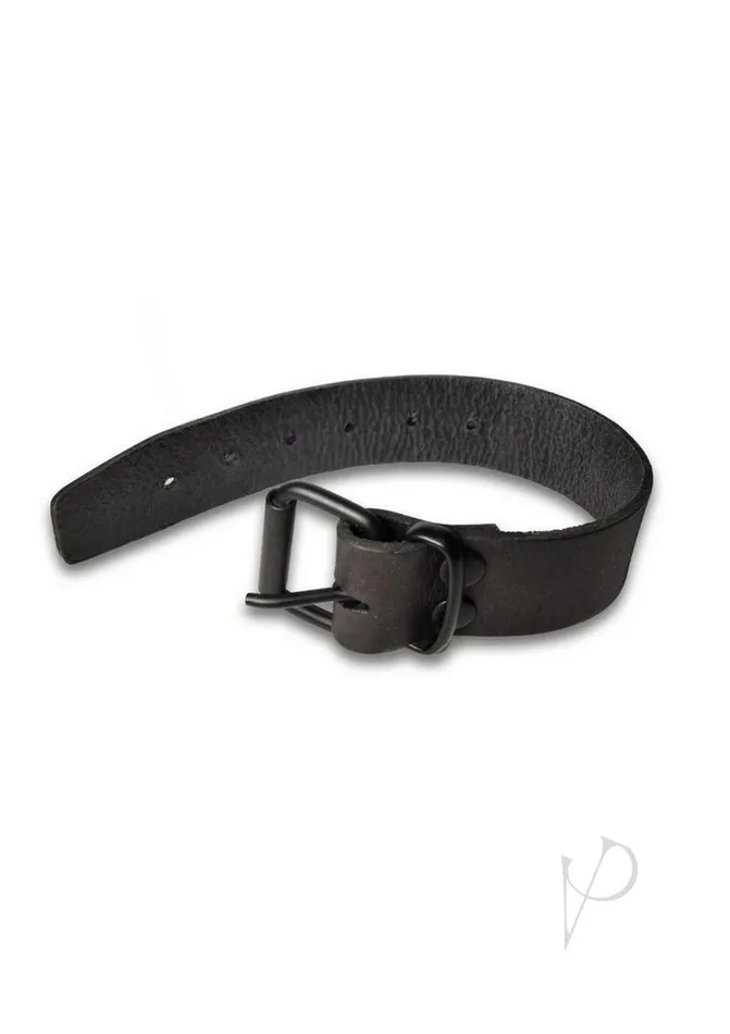 Prowler Red Restraints Prowler RED Leather Buckle Bicep Band Large Black