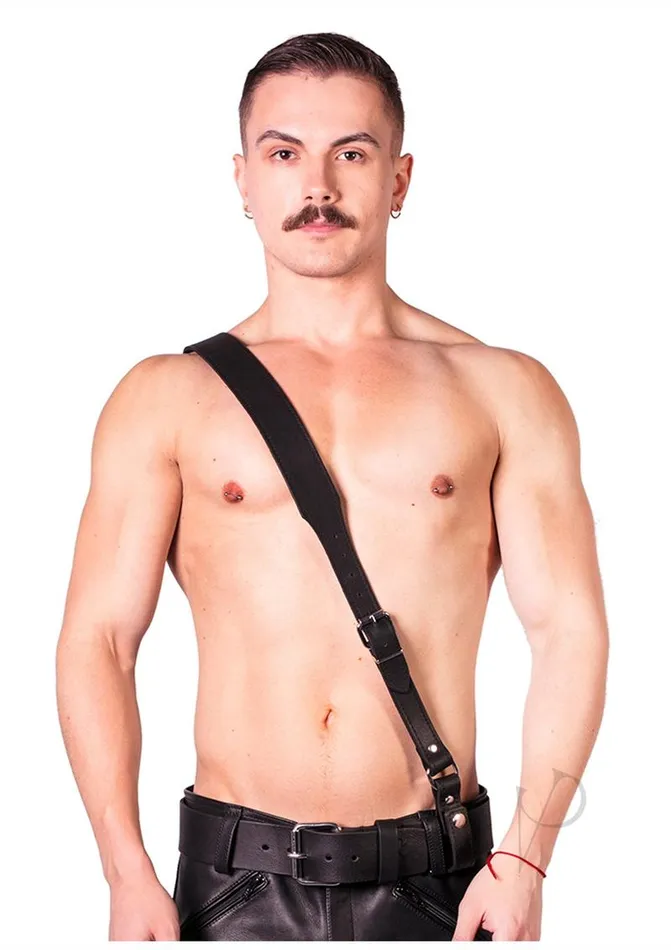 Prowler RED Sam Browne Belt XXLarge Black Prowler Red Anal