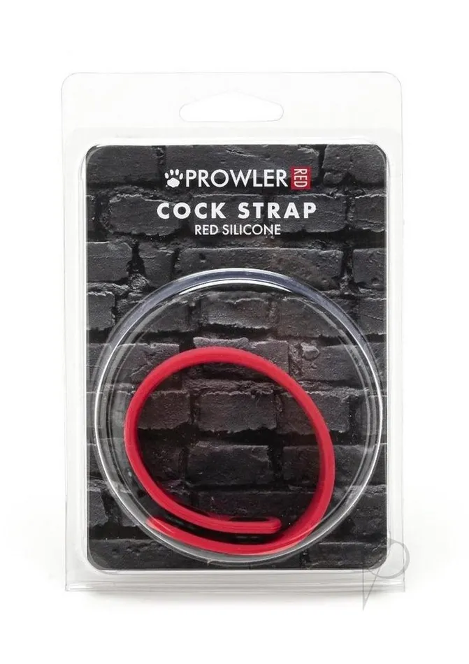 Prowler Red Vibrators Prowler RED Silicone Cock Strap Red