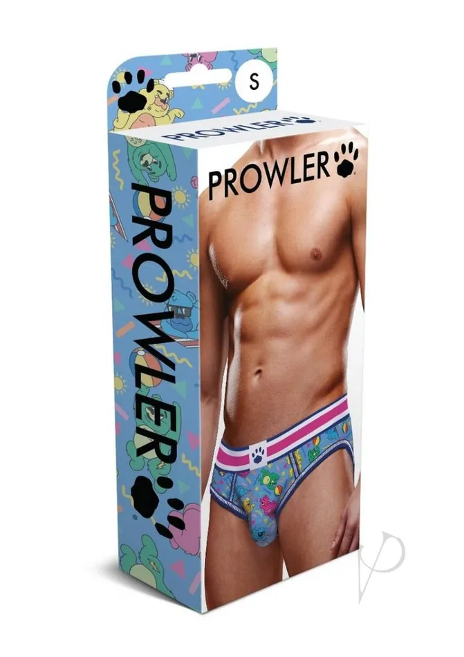 Prowler Vibrators Prowler Beach Bears Brief XXL Blue