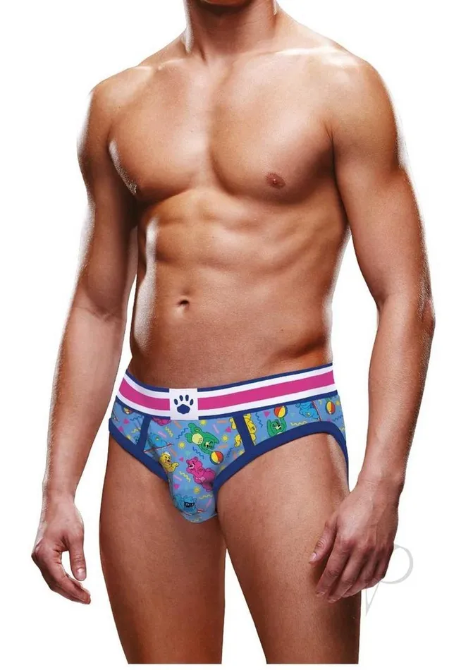 Prowler Vibrators Prowler Beach Bears Brief XXL Blue